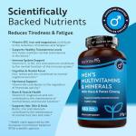 Men's Multivitamins with Maca and Ginseng - 180 Tablets