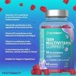 Teen Multivitamin Gummies - Berry Flavor, 60 Count
