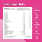 Women's Multivitamin Gummies with Collagen and Probiotics