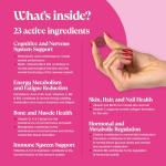 Women's Multivitamin Gummies with Collagen and Probiotics