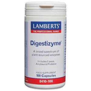 Lamberts Digestizyme Vegetarian Enzyme Capsules - 100 Count