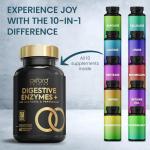 10-in-1 Digestive Enzymes with Probiotics and Peppermint