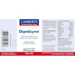 Lamberts Digestizyme Vegetarian Enzyme Capsules - 100 Count