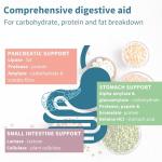 Fast Action Vegan Digestive Enzymes with Betaine HCl