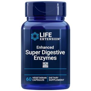 Life Extension Enhanced Super Digestive Enzymes, 60 Capsules