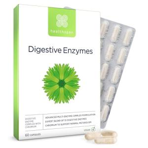Digestive Enzymes with Chromium - 60 Vegan Capsules