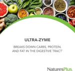 Nature's Plus UltraZyme Digestive Enzyme Supplement - 90 Tablets
