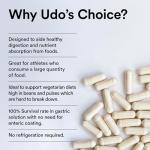 Digestive Enzymes – UDO’s Choice Plant-Based Blend