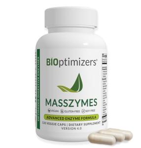 BiOptimizers MassZymes Digestive Enzymes for Relief