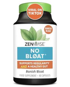 Zenwise Health No Bloat Probiotics and Digestive Support