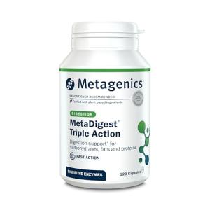 MetaDigest Triple Action Digestive Support - 120 Capsules