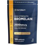 High Strength Bromelain Capsules 500mg - 120 Vegan