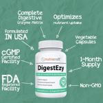 DigestEzy Digestive Enzyme Supplement for Bloating Relief