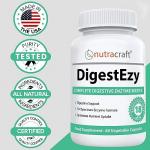 DigestEzy Digestive Enzyme Supplement for Bloating Relief