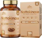 Nattokinase 120 Capsules 200 MG Vegan Formula