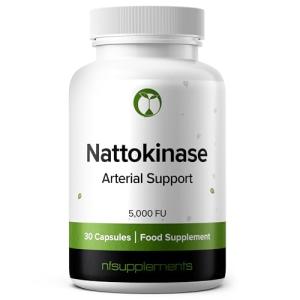 Nattokinase Arterial Support with Oregano & Motherwort