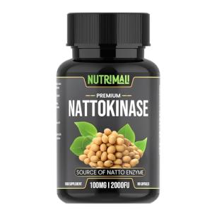 Nutrimali Nattokinase 2000-4000 FU | 90 Vegan Capsules