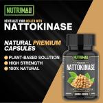 Nutrimali Nattokinase 2000-4000 FU | 90 Vegan Capsules