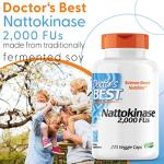 Doctor's Best Nattokinase 2000 FU Vegan Capsules