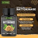 Nutrimali Nattokinase 2000-4000 FU | 90 Vegan Capsules