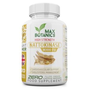 Max Botanics Nattokinase Supplement - 120 Capsules