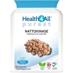 Nattokinase 2000FU - 120 Capsules for Heart Health