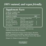 Nattokinase Bromelain Curcumin Detox Capsules - 60 Vegan