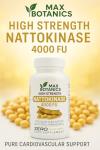 Max Botanics Nattokinase Supplement - 120 Capsules