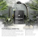 High Strength Nattokinase 200mg Capsules - 90 Count