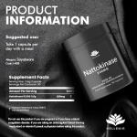 High Strength Nattokinase 200mg Capsules - 90 Count
