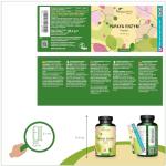 Vegavero Papaya Enzyme - 2,100 mg Natural Capsules