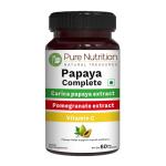 Pure Nutrition Papaya Complete - 60 Caps Support Immunity