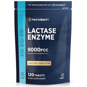 Lactase Enzyme Tablets for Easy Lactose Digestion