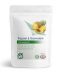 Vegan Papain and Bromelain Digestive Enzymes 180 Caps