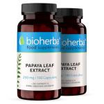 Papaya Leaf Extract 250 mg – Digestive Support Capsules