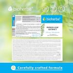 Papaya Leaf Extract 250 mg – Digestive Support Capsules