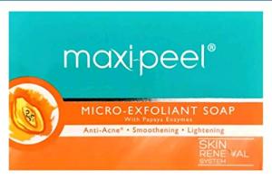 Maxi-Peel Papaya Enzyme Exfoliating Soap 125g