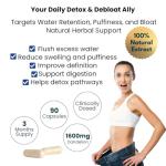 HydroLean Dandelion Root Capsules for Bloating Relief
