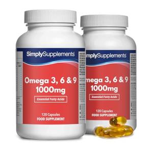 High-Potency Omega 3-6-9 Fish Oil Softgels