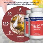 High-Potency Omega 3-6-9 Fish Oil Softgels