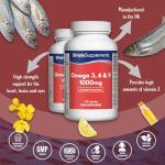 High-Potency Omega 3-6-9 Fish Oil Softgels