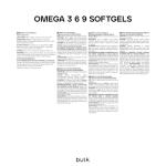 Omega 3 6 9 Softgels with Fish & Flax Oil