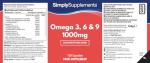 High-Potency Omega 3-6-9 Fish Oil Softgels