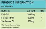 Nutrivolv Omega 3-6-9 Fish Oil Softgels