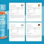 Vegan Omega 3 6 9 Gummies - Heart & Brain Support