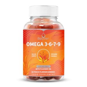BeLive Omega 3 Sugar-Free Gummies for All Ages