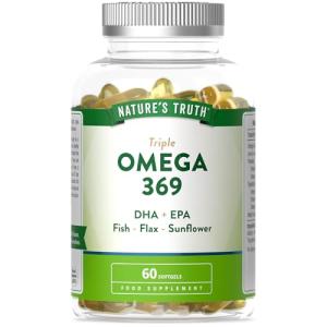 Triple Omega 3-6-9 Softgels 2000mg