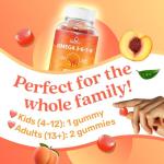 BeLive Omega 3 Sugar-Free Gummies for All Ages