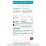 Super Strength Omega 3, 6 & 9 - 1,200mg Capsules