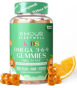 Sugar-Free Kids Omega 3, 6 & 9 Gummies
